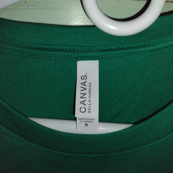 "Warm wishes and snowman kisses" Christmas/winter shirt. Size medium available - Picture 3 of 5